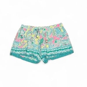 Lilly Pulitzer Katia Shorts Multi Pop Up In the Beginning, Size Small.